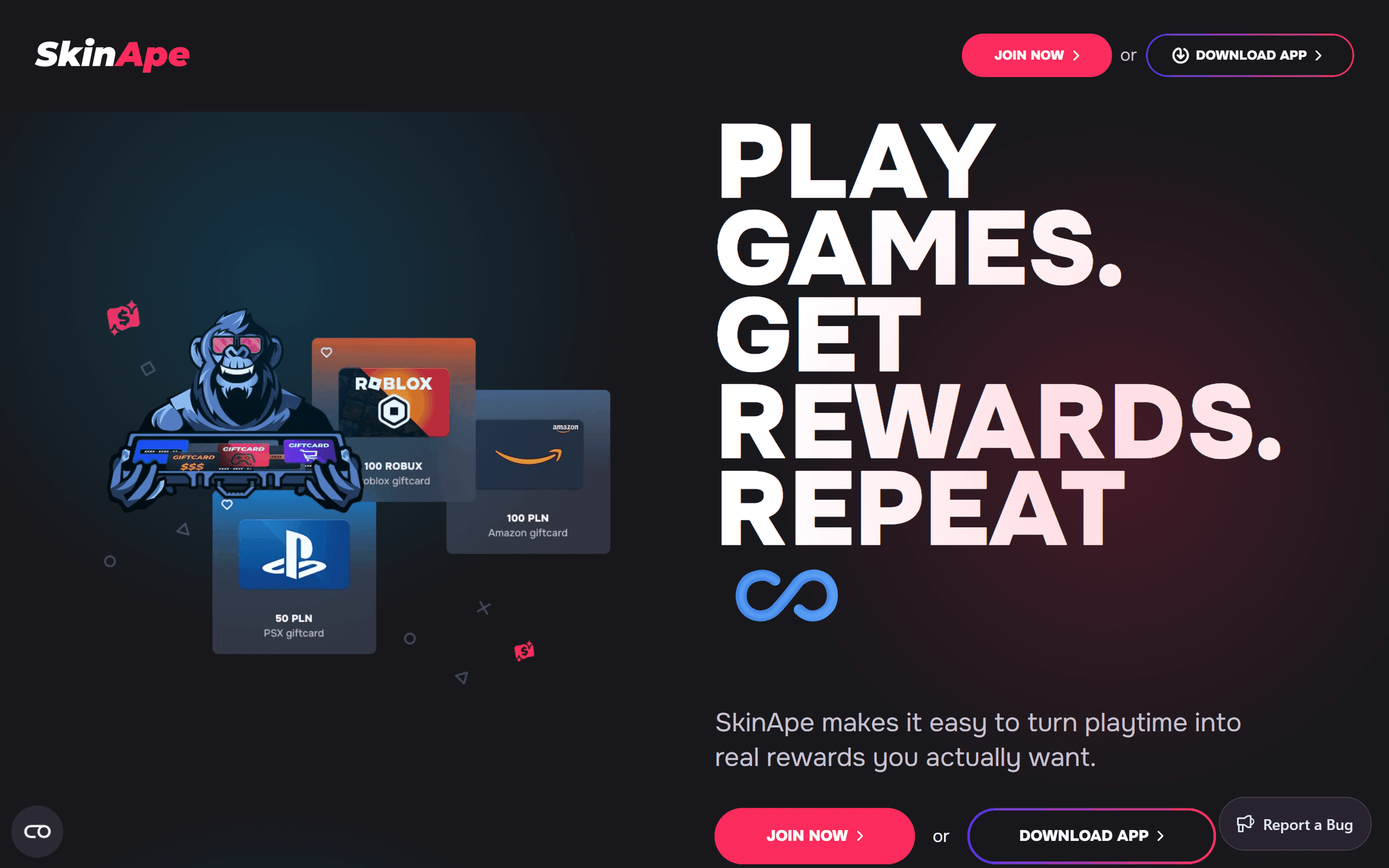 SkinApe strona głowna